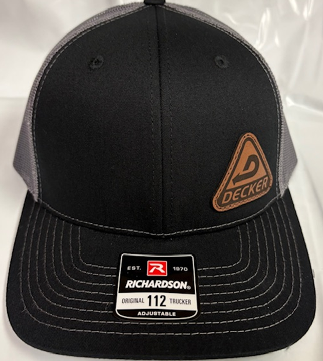 Decker Richardson 112 Caps - Leather Patch