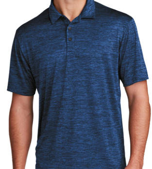 Decker Electric Heather Polo