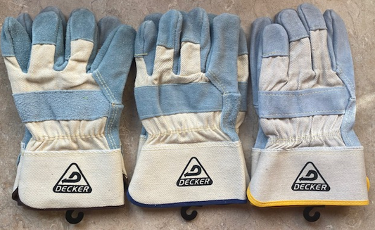 Decker Work Glove - Leather Palm