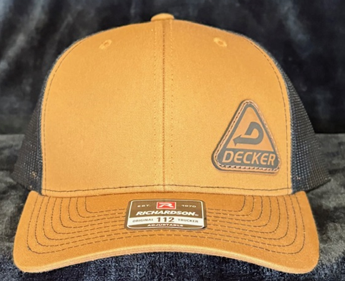 Decker Richardson 112 Caps - Leather Patch