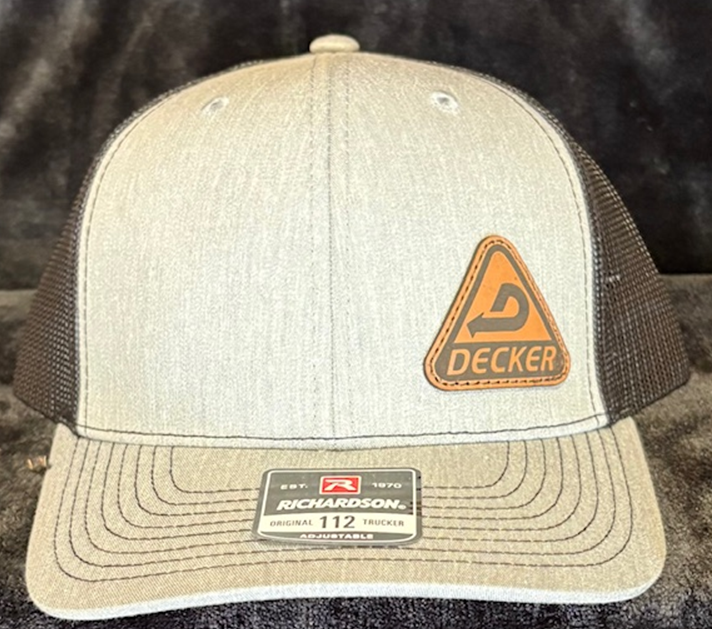 Decker Richardson 112 Caps - Leather Patch