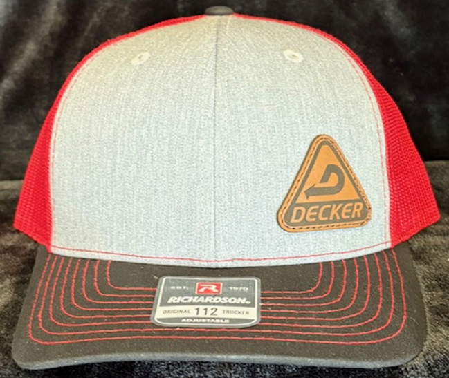 Decker Richardson 112 Caps - Leather Patch