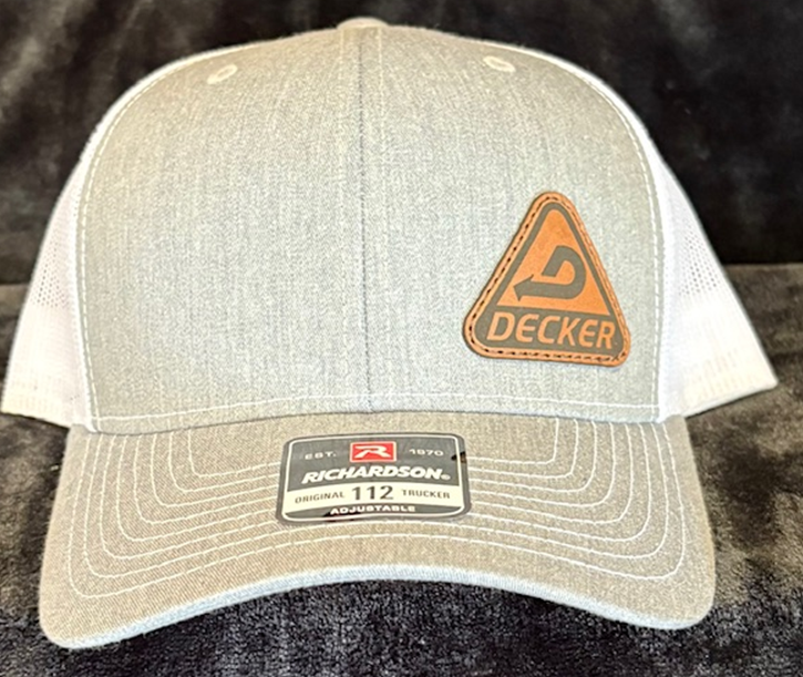 Decker Richardson 112 Caps - Leather Patch