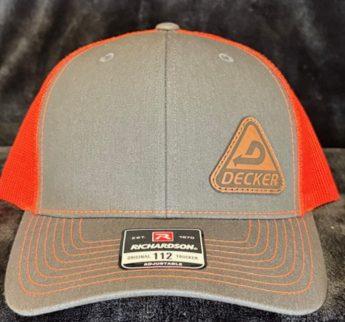 Decker Richardson 112 Caps - Leather Patch