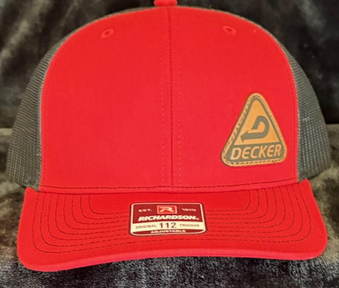 Decker Richardson 112 Caps - Leather Patch