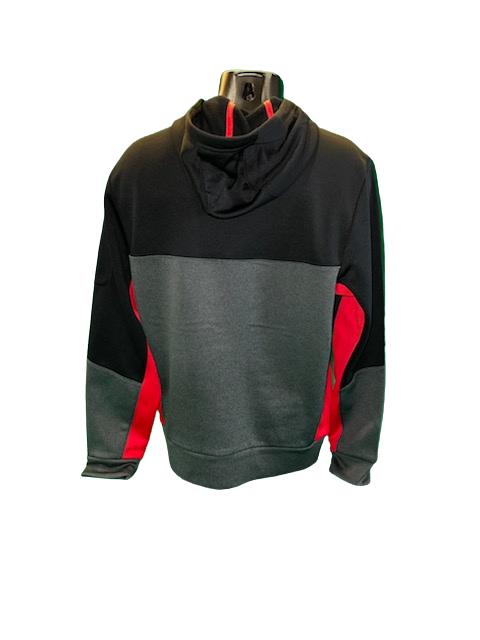 Colorblock Full-Zip Hooded Jacket
