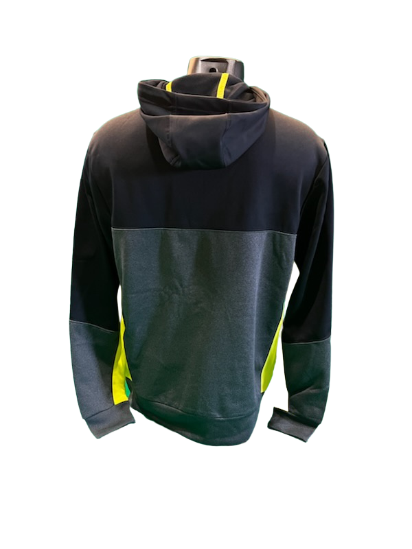 Colorblock Full-Zip Hooded Jacket