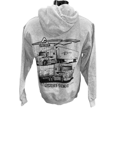 Decker Driven To Be The Best - Single Color Hoodie