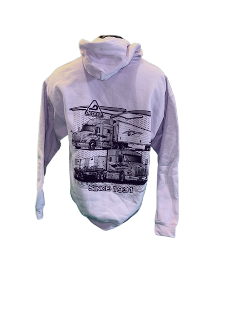 Decker Driven To Be The Best - Single Color Hoodie