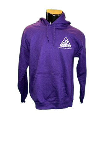 Decker Driven To Be The Best - Single Color Hoodie