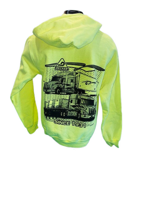 Decker Driven To Be The Best - Single Color Hoodie