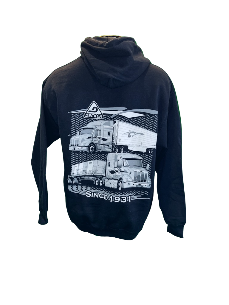 Decker Driven To Be The Best - Single Color Hoodie
