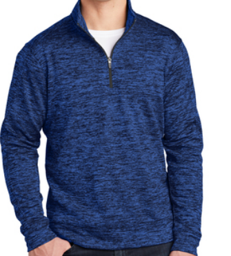 Electric Heather 1/4-Zip Pullover
