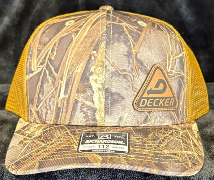 Decker Richardson 112 Caps - Leather Patch
