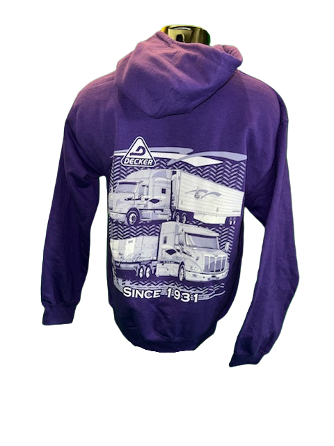 Decker Driven To Be The Best - Single Color Hoodie