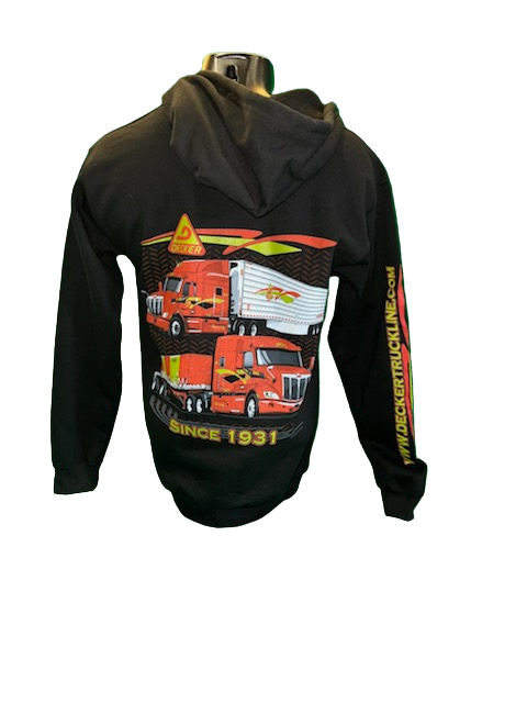Driven To Be The Best - Full Color Zippered Hoodie