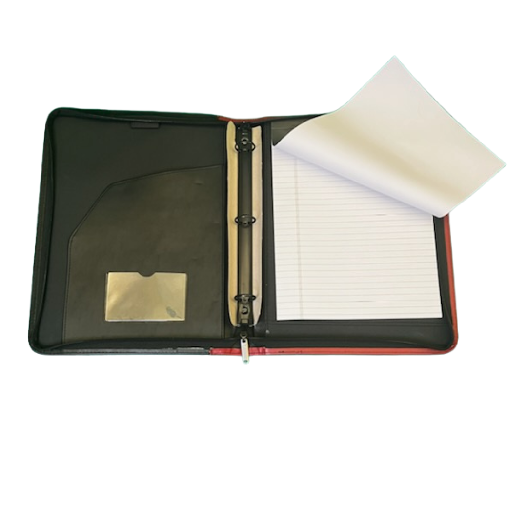Zippered Ringfolio Notebook